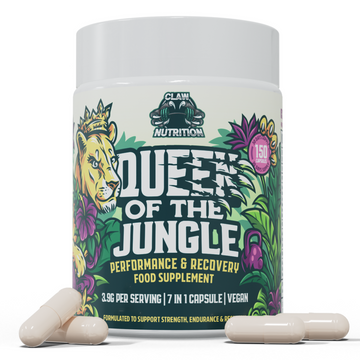 Queen of the Jungle – The Ultimate Women's Health & Wellness Supplement | 25 Potent Ingredients for Muscle, Energy, Hormonal Balance, Skin & More | 150 Capsules, 30-Day Supply